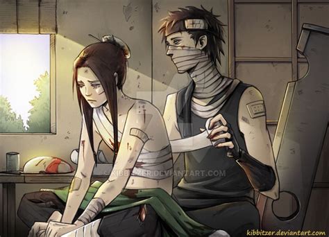 Zabuza And Haku Taking Care Of Wounds Naruto Naruto Characters