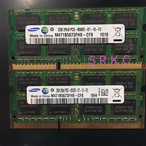 三星2g Ddr3 1066笔记本内存条 2gb Pc3 8500s M471b5673fh0 Cf8虎窝淘