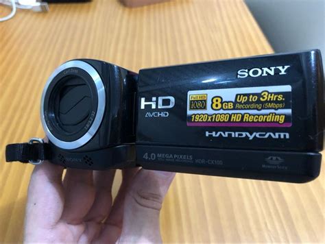 Filmadora Sony Handycam Hdr Cx 105 Filmadora Sony Usado 66528293 Enjoei