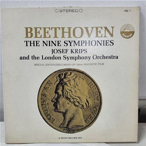 Lp Beethoven The Nine Symphonies Josef Krips And