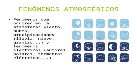 Ppt FenÓmenos AtmosfÉricos Fenómenos Que Ocurren En La Atmósfera Viento Nubes