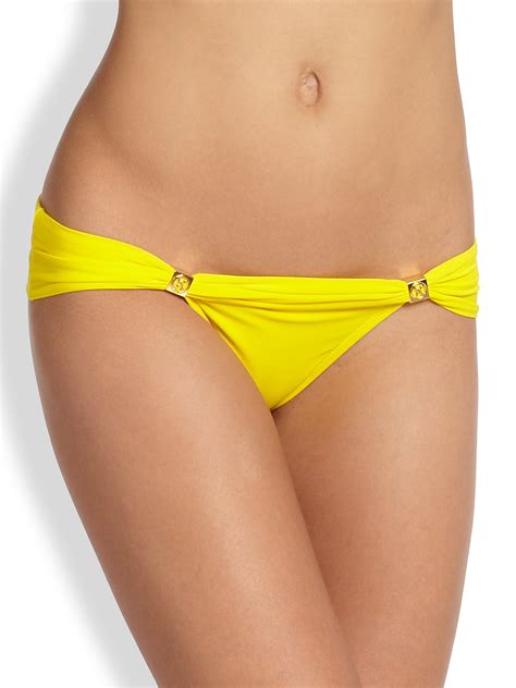 ViX Bia Tube Bikini Bottom In Yellow Lyst