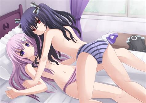 1090298 Hyperdimension Neptunia Nepgear Uni Kazenokaze Nepgear Hentai Luscious Hentai Manga