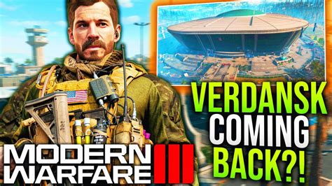 The Modern Warfare 3 Verdansk Update Youtube