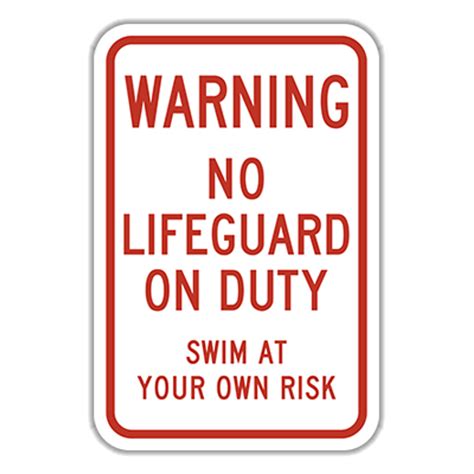 No Lifeguard On Duty Book