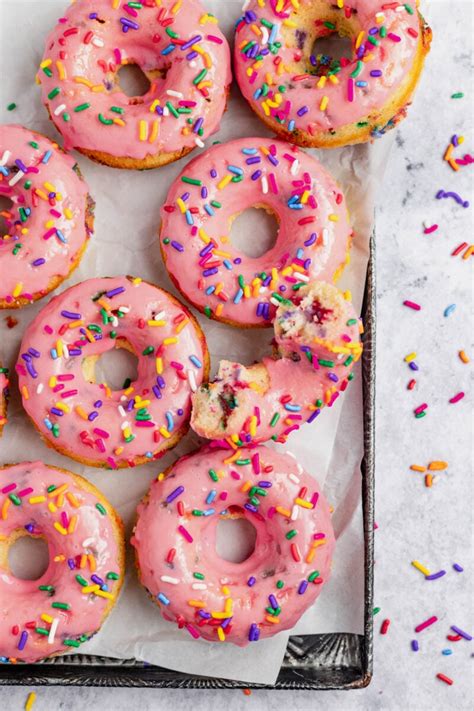 Baked Funfetti Doughnuts Simply Bake