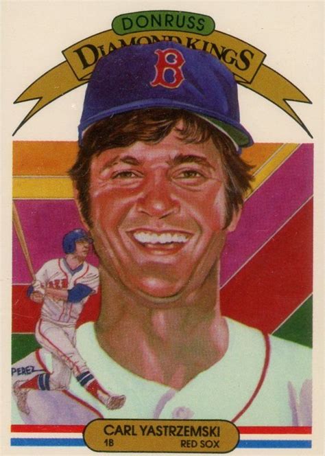 Carl Yastrzemski Donruss Diamond Kings Price Guide Sports