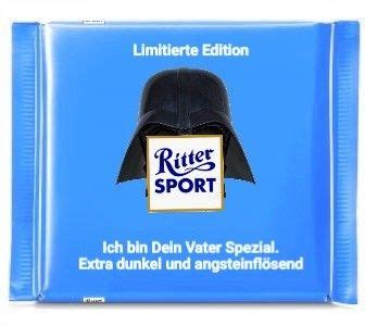 Ritter Sport Lustig Witzig Spr Che Bild Bilder Star Wars Darth Wader