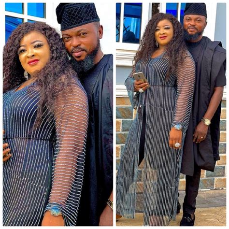 Actress Toyin Abrahams Husband Kolawole Ajeyemi Shares Pictures With