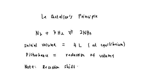 Solved The Following Reaction Is At Equilibrium In A Closed L Vessel