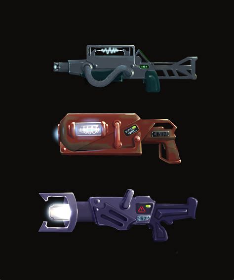 ArtStation - Gun concept-art