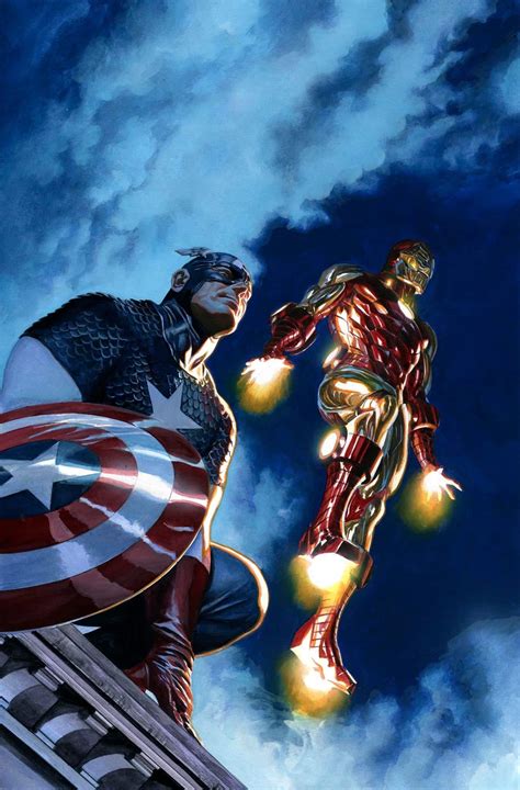 Captain America Vs Iron Man Avengers