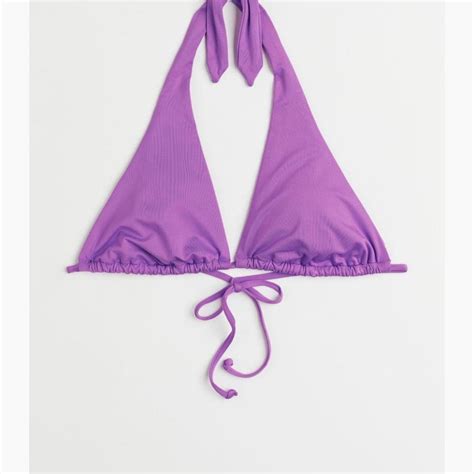 H M Bikini Set In Purple Colour Never Worn In Depop