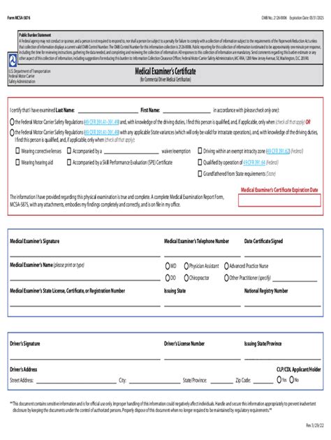 Form Mcsa Fill Online Printable Fillable Blank