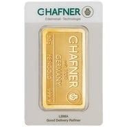 C Hafner Gold Bars Bullionbypost