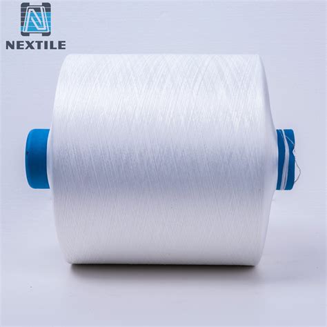 100 Polyester Yarn Post Consumer Recycled DTY 50d 72f Single Heater