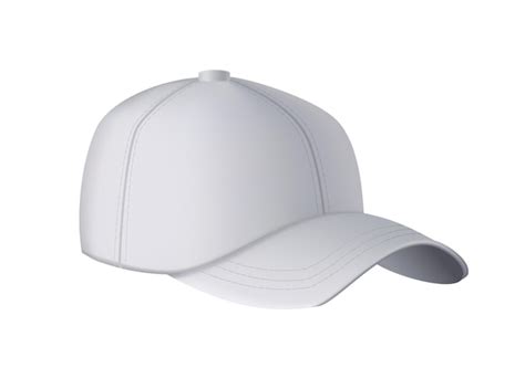 Premium Vector Baseball Cap Realistic Baseball Cap Template Front View