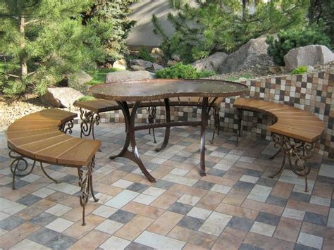 Стол на веранде на даче - 88 фото