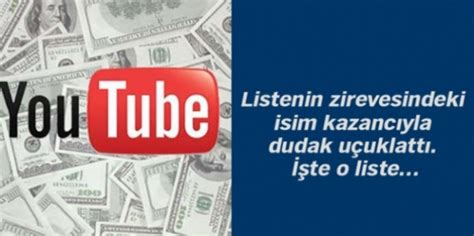 Youtube Den En Ok Kazananlar Biliyor Musunuz