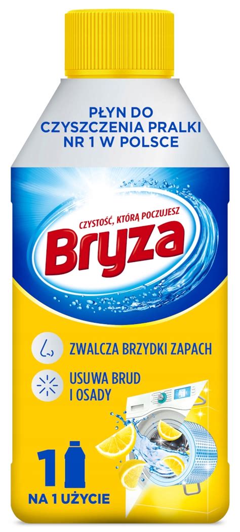 Bryza Płyn do czyszczenia pralki Lemon 250 ml 6 korzyści 9300472320