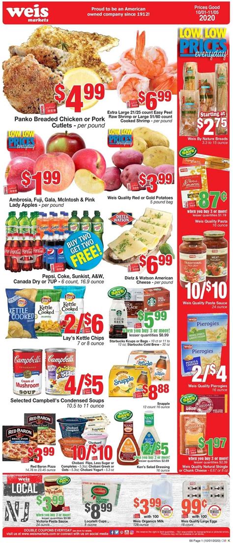 Save Big On Groceries By Browsing The Official Weis Ad For This Week Online Now 8