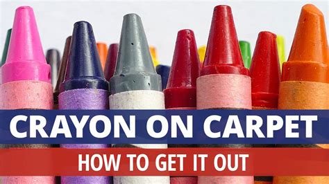 How To Remove Crayon Stains From Carpet Rainbow Restoration YouTube