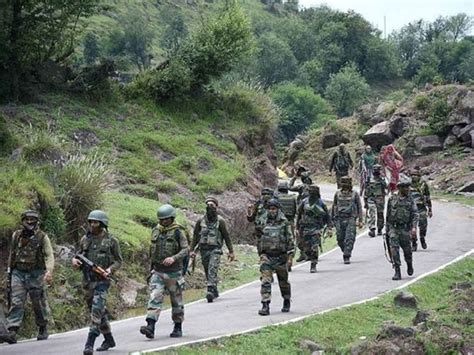 Jammu And Kashmir Massive Search Operation Continues For 2nd Day As