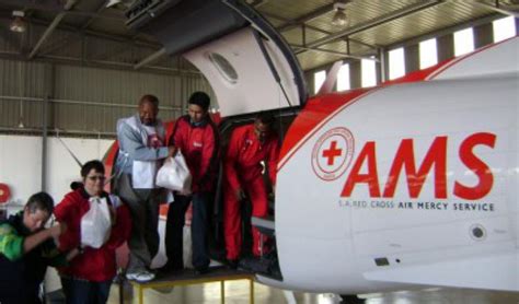 South African Red Cross Society And Ams Sends Food Parcels To