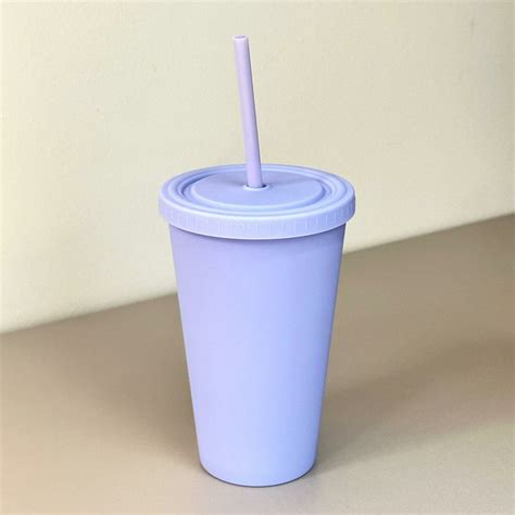 Vaso De Plástico Con Tapa Y Sorbito 450ml El Capitán