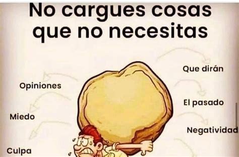 No Cargues Con Las Cosas Que No Necesitas