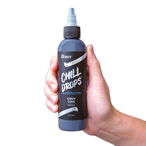Grey Epoxy Resin Liquid Pigment | CHILL EPOXY