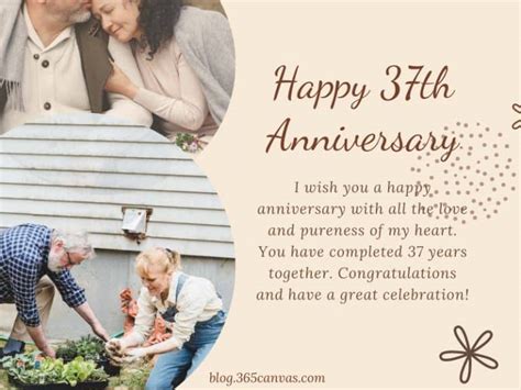 40 Best 37th Year Anniversary Quotes Wishes And Messages