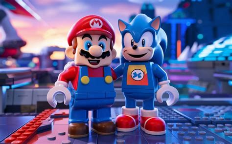 New Mario and Sonic Lego sets arriving are this summer