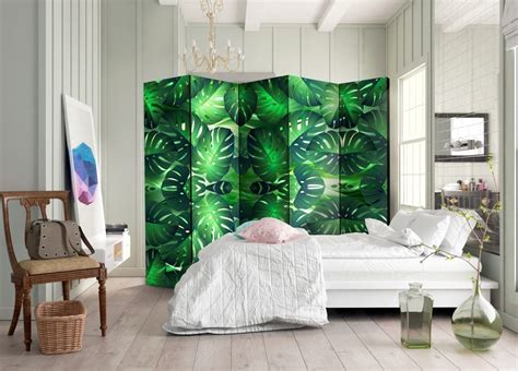 Parawan Cz Ciowy Tropikalne Li Cie Ii Room Dividers