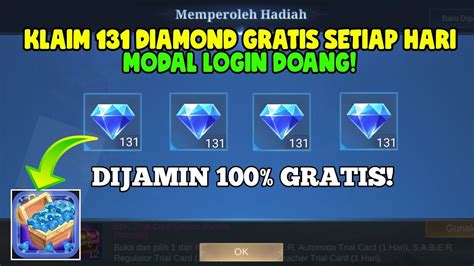 Modal Login Klaim Diamond Gratis Ml Dari Event Terbaru Cara