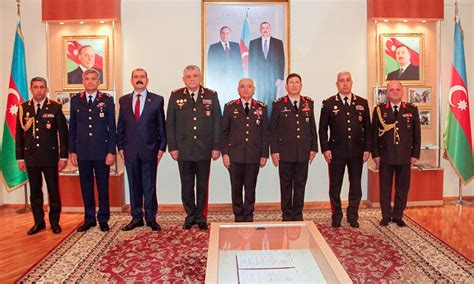 Turkish Delegation Visits Military Institute Named After Heydar Aliyev