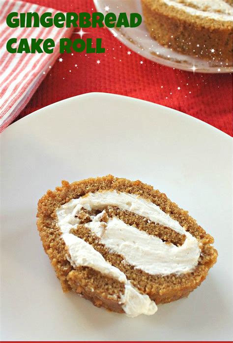 Gingerbread Cake Roll Recipe