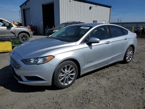 2017 Ford Fusion Se Hybrid For Sale Wa Spokane Wed Apr 10 2024 Used And Repairable