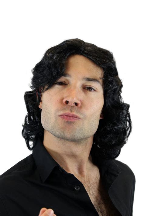 WIG ME UP Party Fancy Dress Halloween Wig Black Men Women Gigolo