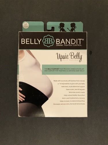 Belly Bandit Upsie Belly Pregnancy Support Band Nude Size M Medium