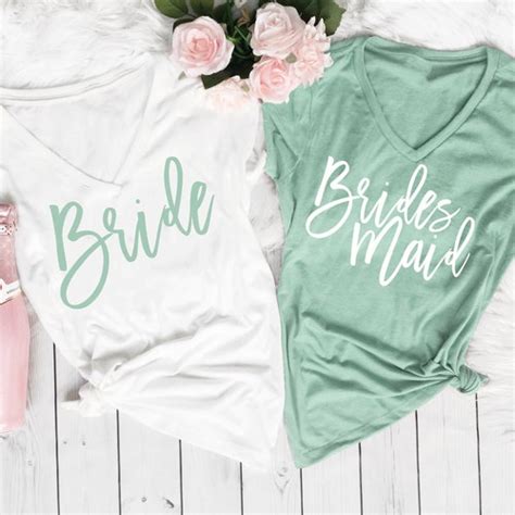 Bachelorette Party Shirts Bridesmaid Shirt Brides Babes Etsy