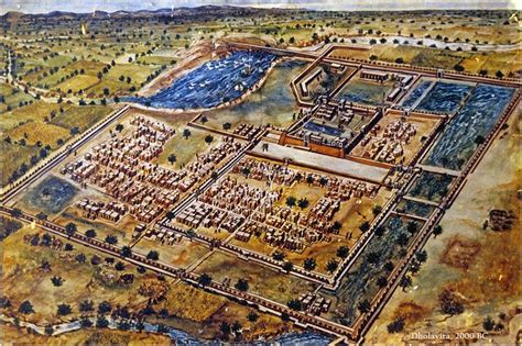 The Planned City Of Dholavira Around Years Ago One Of The Great