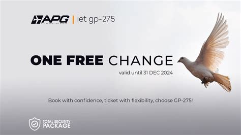 Apg Iet Gp 275 Total Security Package Refund Flexibility Incl One