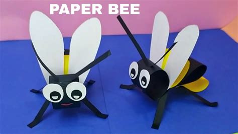 How To Make Paper Honey Bee 🐝 Easy Paper Honey Bee Origami Honey Bee