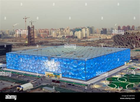 water cube national aquatics center swimming arena  national