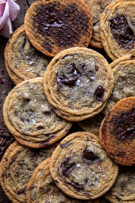 Brown Butter Malted Chocolate Chunk Cookies Yummy Recipe