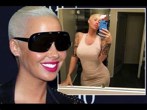 Amber Rose Shows Off Double Nipple Piercing In Sexy Braless Instagram