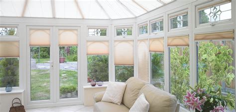 Pleated Conservatory Blinds - Appeal Home Shading