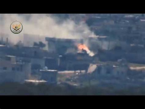 Video Shows Syrian Fsa Destroying Assad Regime T Tank In Hazarin