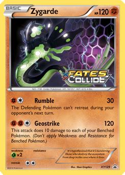 Zygarde Xyfates Collide Tcg Card Database Pokemon